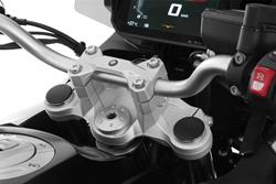 Lenkererhöhung ERGO für Modelle ohne BMW Navi F 750 GS / F - silber Lenkererhöhung ERGO für Modelle ohne BMW Navi F 750 GS / F - silber