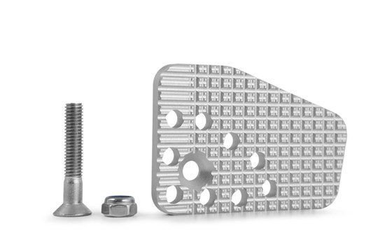 Fußbremshebel Verbreiterung- silber - Bild 3