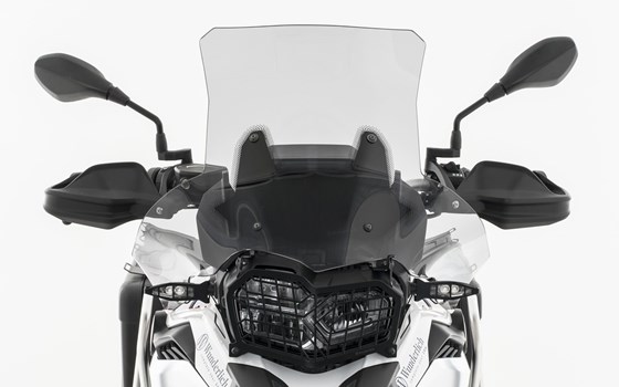 Verkleidungsscheibe EXTREME - transparent - Halterung kurz (115 mm) - Bild 1