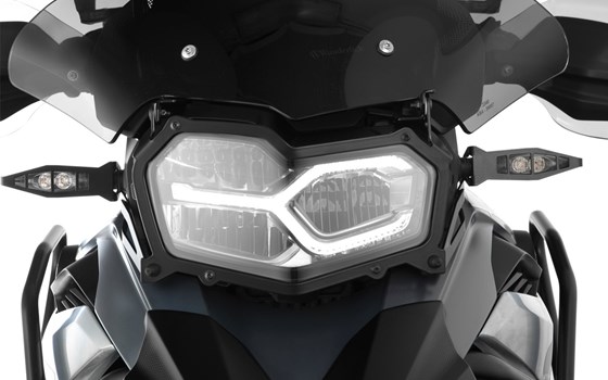 Scheinwerferschutz klappbar CLEAR - schwarz - ohne Windschildeinstellung - Bild 2