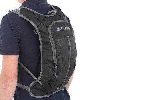 Sportrucksack MOVE inkl. Trinksystem- schwarz - Bild 2