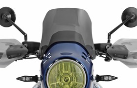 Verkleidungsscheibe für Lampenmaske R nineT Urban G/S - rauchgrau - Mit orig. Drehzahlmesser Verkleidungsscheibe für Lampenmaske R nineT Urban G/S - rauchgrau - Mit orig. Drehzahlmesser