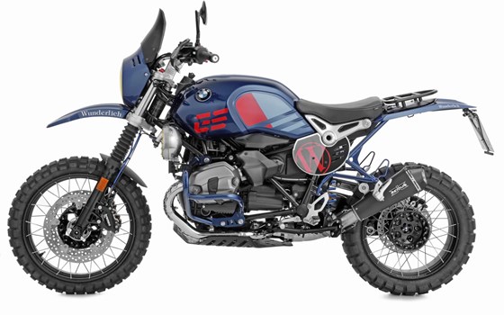 Verkleidungsscheibe für Lampenmaske R nineT Urban G/S - rauchgrau - Mit orig. Drehzahlmesser - Bild 3