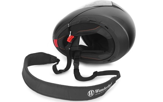 Helm-Trageriemen - schwarz - Ratschenverschluss - Bild 1