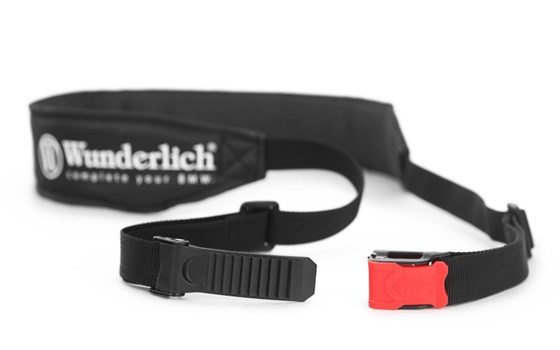 Helm-Trageriemen - schwarz - Ratschenverschluss - Bild 2