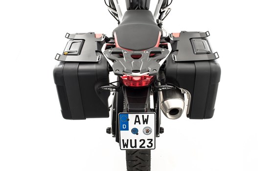 Gepäckaufnahmen original Vario Koffer F 750 | 850 | 800 GS - schwarz - Satz - Bild 1