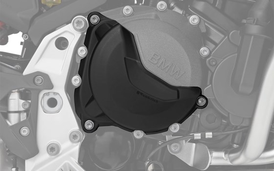 Motorschutzcover Set für Kupplung und Lichtmaschine- schwarz - Bild 1