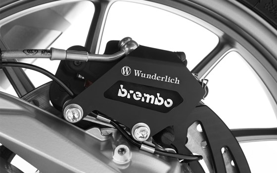 Bremszangenabdeckung hinten- schwarz - Bild 1