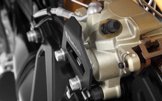 Bremszangenabdeckung hinten- schwarz - Bild 3