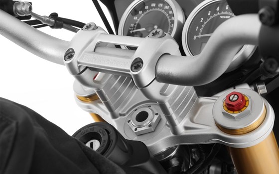 Lenkererhöhung - silber - 40mm - Bild 1