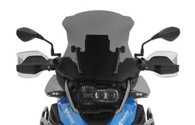 Verkleidungsscheibe MARATHON inkl. Scheibenverstärkung - rauchgrau - links und rechts