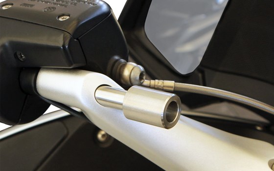 Adapter für SP-Connect an Stummellenker- silber - Bild 1