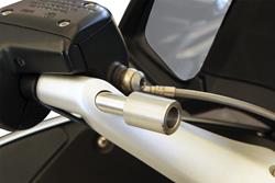 Adapter für SP-Connect an Stummellenker- silber