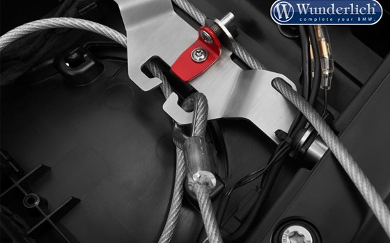 Helm-Diebstahlsicherung HELM-LOCK- silber - Bild 3