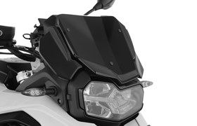 Windschild FLOWJET- schwarz-glänzend