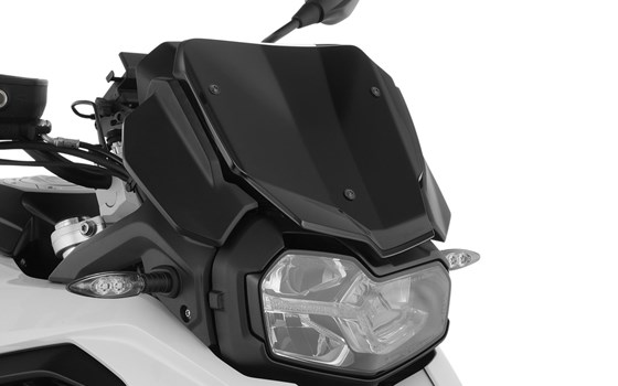 Windschild FLOWJET- schwarz-glänzend - Bild 1