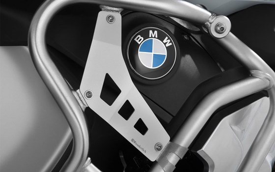 Füllbleche für Tankschutzbügelerweiterung R 1250 GS Advent - silber - Satz - Bild 1
