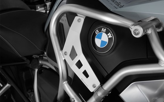 Füllbleche für Tankschutzbügelerweiterung R 1250 GS Advent - silber - Satz - Bild 2