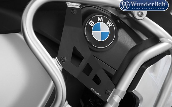 Füllbleche für Tankschutzbügelerweiterung R 1250 GS Adventu - schwarz - Satz - Bild 2