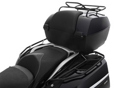 Gepäckaufnahmen original Koffer - schwarz - links