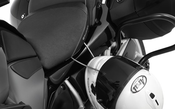 Helm-Diebstahlsicherung HELM-LOCK- silber - Bild 1