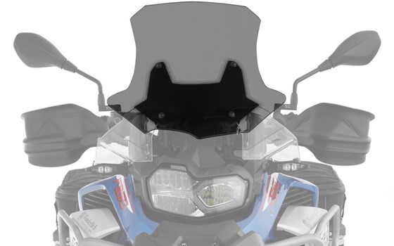 Verkleidungsscheibe MARATHON - rauchgrau - für Fahrzeuge mit Original Scheibenverstellung - Bild 2