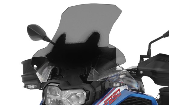 Verkleidungsscheibe MARATHON - rauchgrau - für Fahrzeuge mit Original Scheibenverstellung - Bild 3