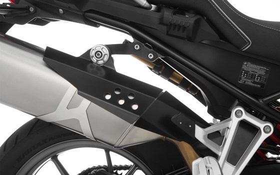 Auspuff Hitzeschutz- schwarz - Bild 1