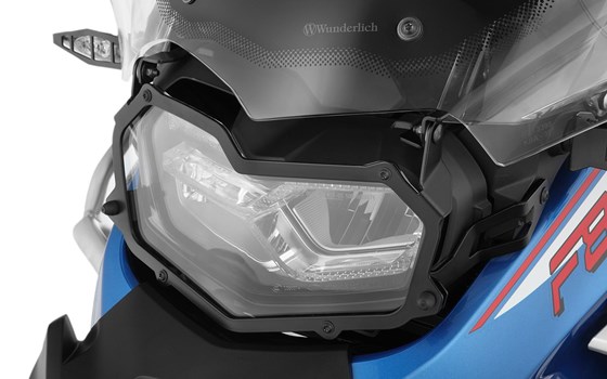 Scheinwerferschutz klappbar CLEAR für F 850 / 900 GS Advent- schwarz - Bild 3