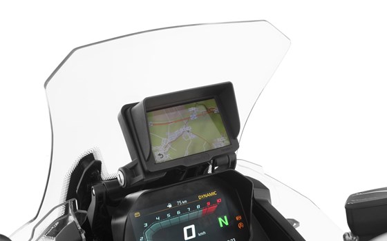 Navihalterung für Original Navigator - schwarz - für Fahrzeuge mit Original Scheibenverstellung - Bild 2