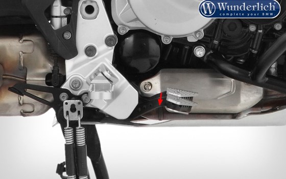 Fußbremshebel Tieferlegung- silber - Bild 1