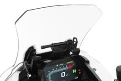 Geräteträger Universal - schwarz - für Fahrzeuge mit Original Scheibenverstellung