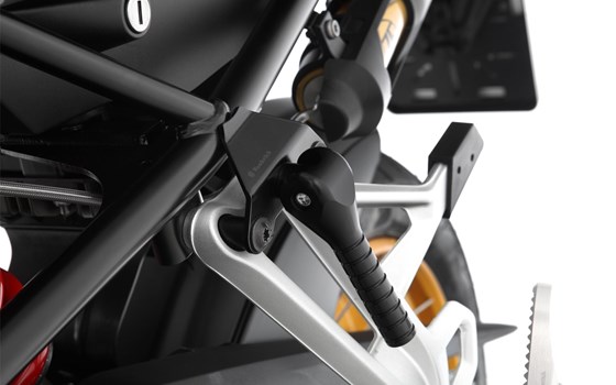 Aufbockgriff klappbar- schwarz - Bild 3