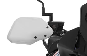 Handprotektoren- weiß