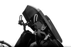 Scheibenverstärkung für Original- oder Zubehörscheibe - schwarz - links und rechts