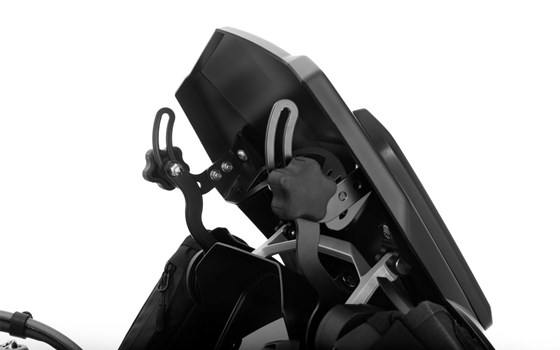 Scheibenverstärkung für Original- oder Zubehörscheibe - schwarz - links und rechts - Bild 1