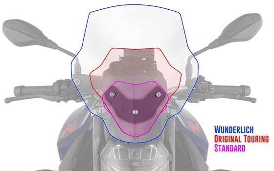 Verkleidungsscheibe MARATHON F 900 R- transparent - Bild 3