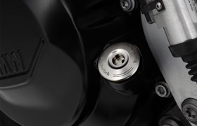 Sicherheits-Ölstopfen mit Peilstab- Titan