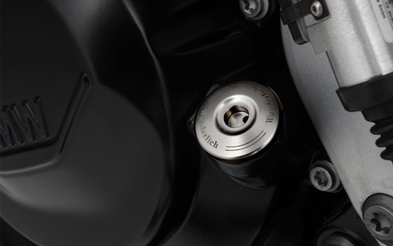 Sicherheits-Ölstopfen mit Peilstab- Titan - Bild 1