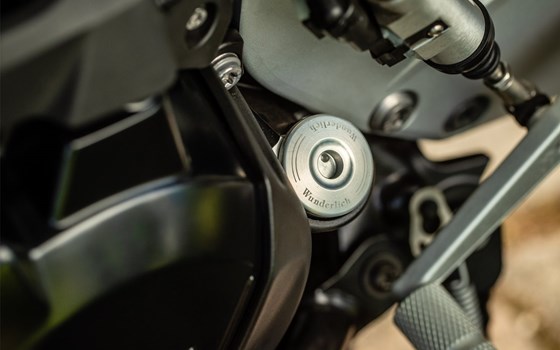 Sicherheits-Ölstopfen mit Peilstab- Titan - Bild 2