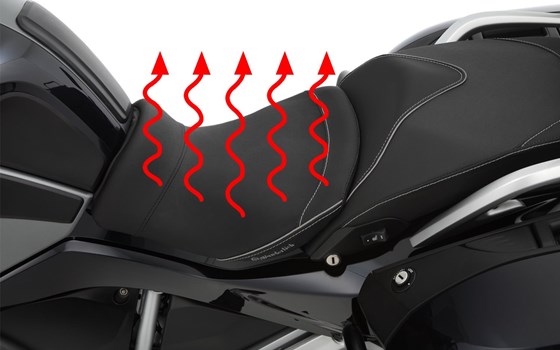 Fahrer Sitzbank AKTIVKOMFORT Sitzheizung und Geleinlage - schwarz - tief - Bild 1