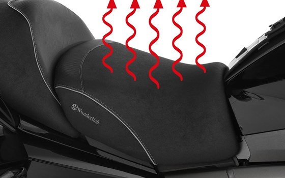 Fahrersitzbank AKTIVKOMFORT mit Sitzheizung & Geleinlage - schwarz - Standard - Bild 1