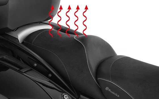 Beifahrer Sitzbank AKTIVKOMFORT Sitzheizung & Geleinlage- schwarz - Bild 1