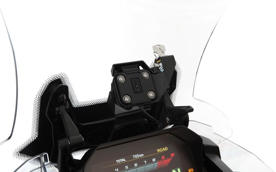 Navi Sicherungskit für Garmin Zumo XT/XT2- schwarz - Bild 1 Navi Sicherungskit für Garmin Zumo XT/XT2- schwarz - Bild 1
