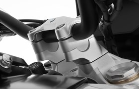 Lenkererhöhung ERGO BMW M/S 1000 XR - silber - 20mm