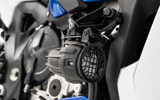 Scheinwerferschutzgitter für original LED Zusatzscheinwerfe - schwarz - Satz - Bild 1