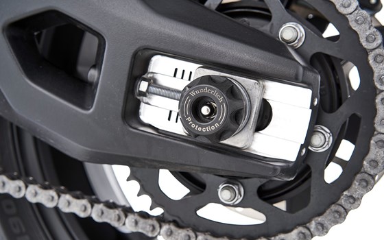 Achs-Schutzpads DOUBLESHOCK S 1000 XR / M 1000 XR - schwarz - hinten - Bild 1