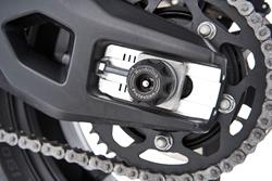 Achs-Schutzpads DOUBLESHOCK S 1000 XR / M 1000 XR - schwarz - hinten