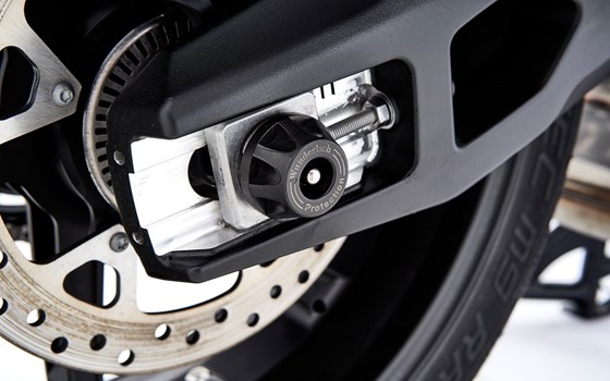 Achs-Schutzpads DOUBLESHOCK S 1000 XR / M 1000 XR - schwarz - hinten - Bild 3