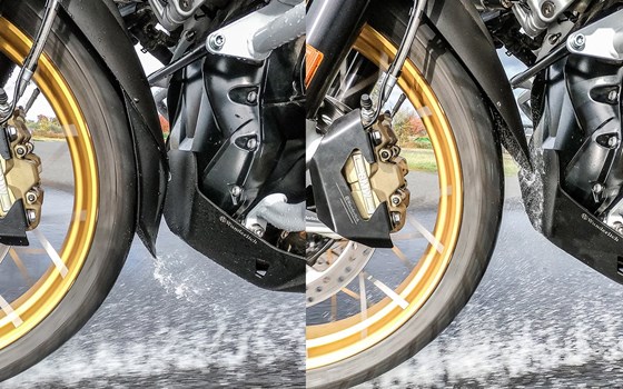 Kotflügelergänzung EXTENDA FENDER XL S 1000 XR / M 1000 XR - schwarz - vorne - Bild 3
